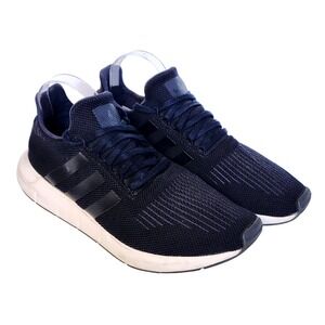 Adidas Swift Run Athletic Sneakers Navy Blue Men's Size 13 Lace Up Walking Shoes
